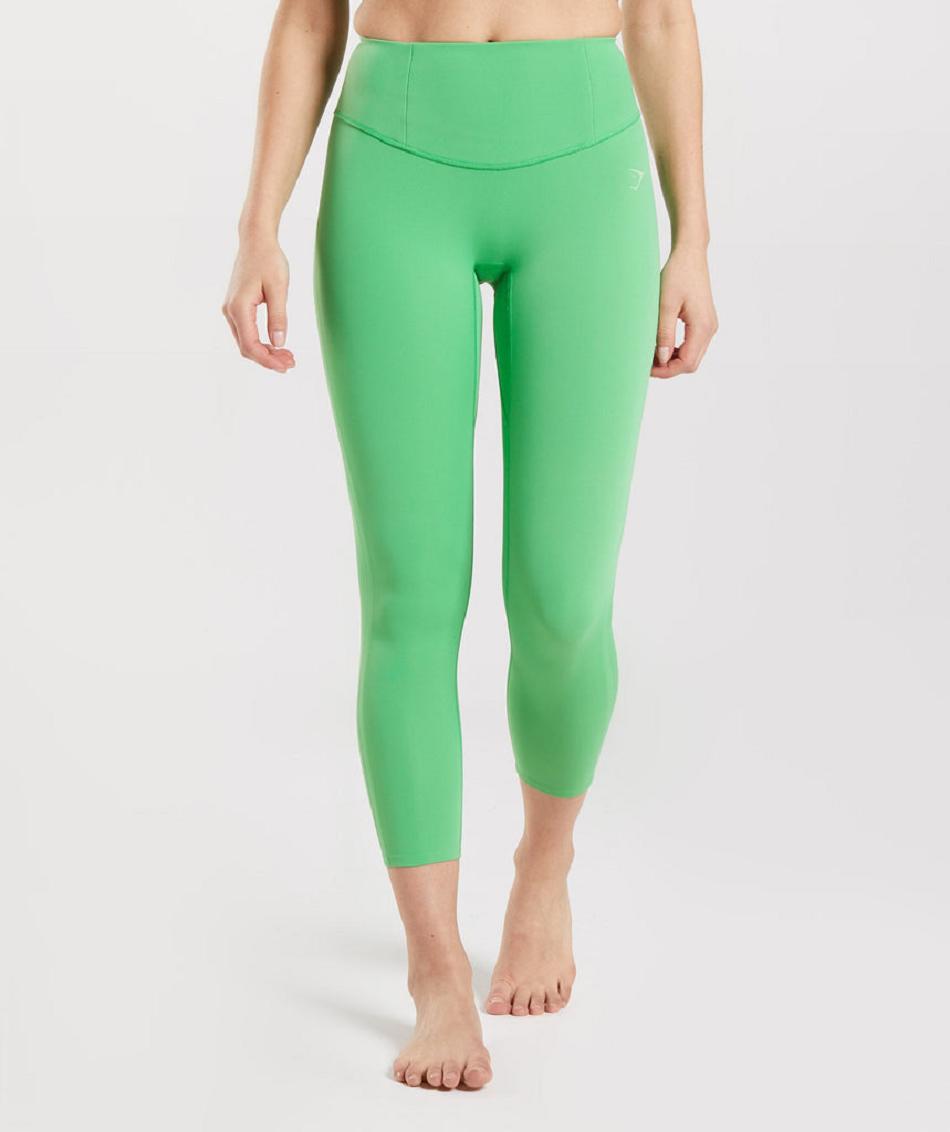 Leggins Gymshark Studio 7/8 Mujer Verde | CO 2881SGL